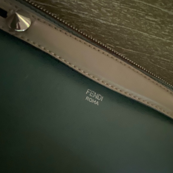 FENDI By The Way Satchel Leather with Studs - Picture 2 of 16